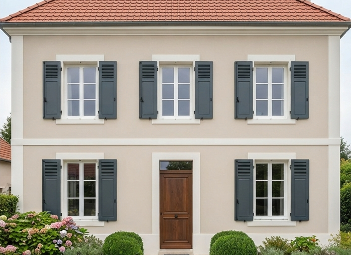 Rénovation d'un mur ancien en pisé après travaux